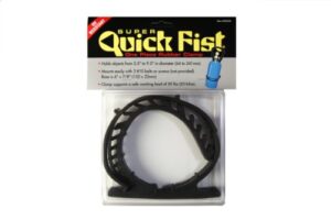 end of road - 20020 super quick fist clamp for mounting tools & equipment 2-1/2" - 9-1/2" diameter