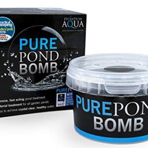 Evolution Aqua Pure Pond Bomb – for Crystal Clear Healthy Water, Treats up to 20,000 litres