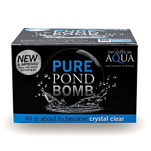 Evolution Aqua Pure Pond Bomb – for Crystal Clear Healthy Water, Treats up to 20,000 litres