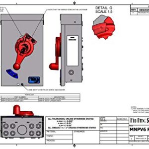 MidNite Solar MNPV6-Disco Combiner Disconnect