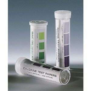 lamotte 1910 sanitizer strength high range chlorine test strips