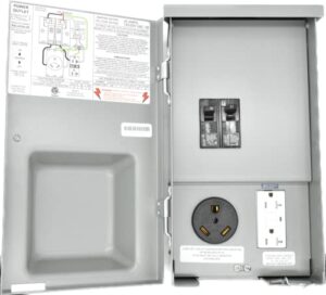 cesmpsc41grhr - outdoor power outlet, 120v, 30a