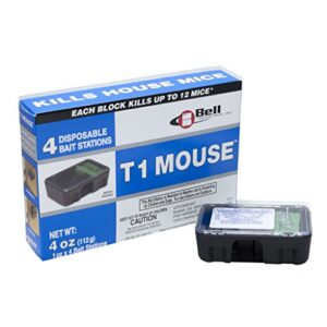 t1 mouse prebaited disposable bait stations 2(4 packs)