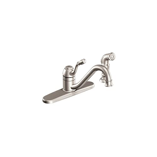 Moen CA87009SRS Kitchen Faucet with Side Spray from The Lindley Collection, Spot Resist Stainless