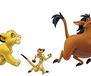 RoomMates RMK1922GM The Lion King Peel and Stick Giant Wall Decals