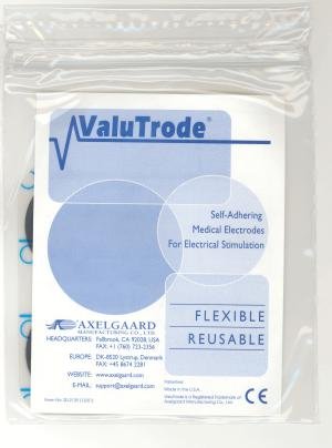 Axelgaard Valutrode # CF7000 2.75", Round Fabric Top Electrodes 4 per Pack - 10 Packs