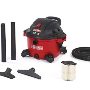 Craftsman 17765 12 Gallon 5.0 Peak HP Wet Dry Shop Vacuum