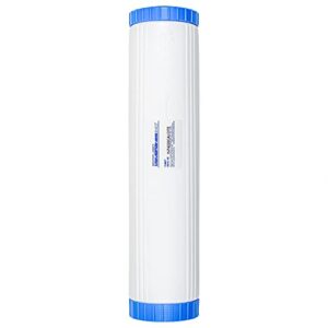 applied membranes inc ph neutralization water filter cartridge | calcite filter to raise alkalinity of low ph water | 4.5"x20" filter fits 20” filter housing | h-f4220calcite (4.5" x 20")