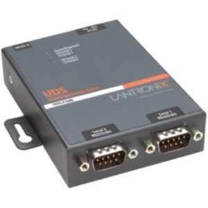 lantronix device server uds 2100 - device server - 2 ports - 10mb lan, 100mb lan, rs-232