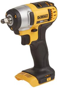 dewalt 20v max* cordless impact wrench with hog ring, 3/8-inch, tool only (dcf883b)