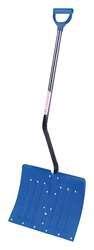 Snow Shovel, Alum, D-Grip Handle