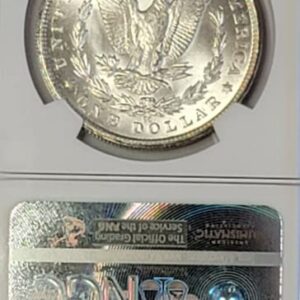 Certified Morgan Silver Dollar 1883-CC MS64 NGC