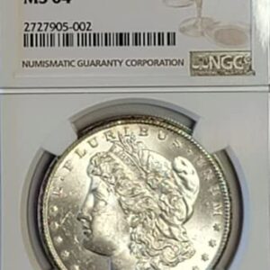 Certified Morgan Silver Dollar 1883-CC MS64 NGC