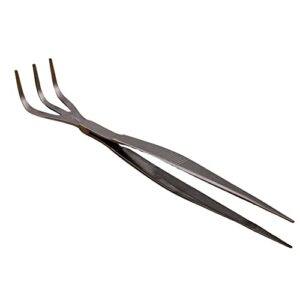 bonsai outlet root rake with tweezers - tinyroots gardening tools for repotting and general care of your tree or houseplants