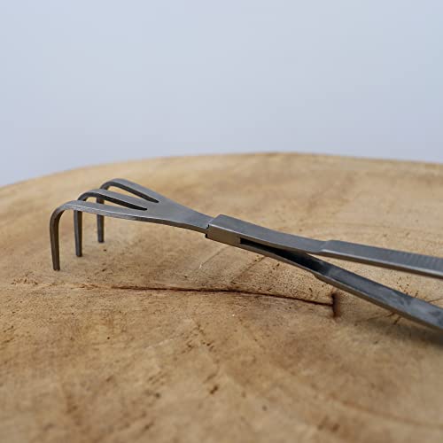 Bonsai Outlet Root Rake with Tweezers - Tinyroots Gardening Tools for Repotting and General Care of Your Tree or Houseplants