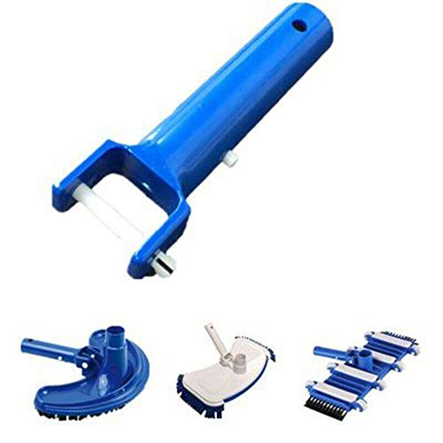 Pool Vacuum Head Handle Replacement Kit with V-Clip & Pin for Pool Spa Vacuum Head & Jet Vacuum (2 Pack)