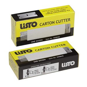 Listo Carton Cutter, Box of 12