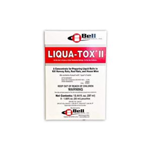 liquatox (there are 8 pouches each with 1.7 oz of liquid per pouch)