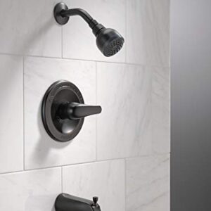 Peerless Single-Handle Tub and Shower Faucet Trim Kit with Single-Spray Touch-Clean Shower Head, Oil-Rubbed Bronze PTT188750-OB (Valve Not Included)