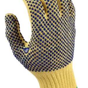 G & F Products 1670L Cut Resistant Work Gloves, 100% Kevlar Knit Work Gloves, Make by DuPont Kevlar, Protective Gloves to Secure Your Hands From Scrapes, Cuts In Kitchen, Wood Carving, Carpentry & DEA, Yellow