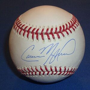 Cameron Maybin Signed Baseball PSA/DNA COA Yankees 2017 Astros Ball Autograph - Autographed Baseballs