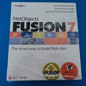 Website Pros NetObjects Fusion 7 Upgrade Website Design Software WYSIWYG Editor