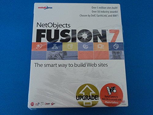 Website Pros NetObjects Fusion 7 Upgrade Website Design Software WYSIWYG Editor