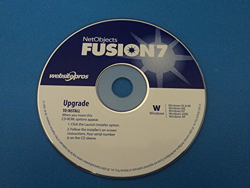 Website Pros NetObjects Fusion 7 Upgrade Website Design Software WYSIWYG Editor