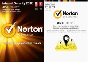 norton internet security 2012 3pc + norton anti-theft v1.0 3pc bundle