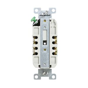 EATON Wiring TRBR15B-BXSP 15-Amp 3-Wire 125-Volt Tamper Resistant Commercial Grade Duplex Receptacle 2-Pole, Brown