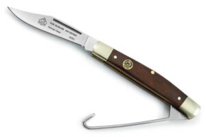 puma sgb birdknife jacaranda wood with hook folding pocket knife