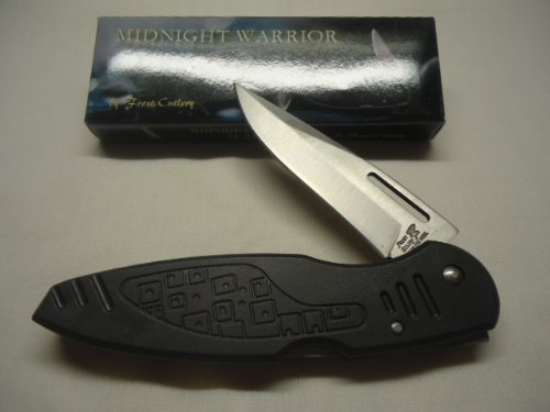 Midnight Warrior Frost 4 1/2 Lockback Knife