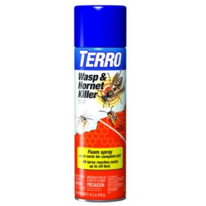 terro 19 oz. wasp and hornet killer spray for insects t3300