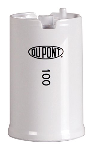 DuPont WFFMC100X High Protection 100-Gallon Faucet Mount Water Filtration Cartridge, White, Old Version