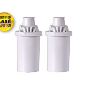 DuPont WFPTC102 High Protection Universal Pitcher Cartridge, 2-Pack, White