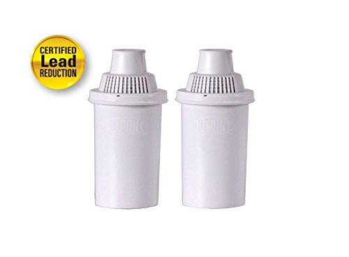 DuPont WFPTC102 High Protection Universal Pitcher Cartridge, 2-Pack, White