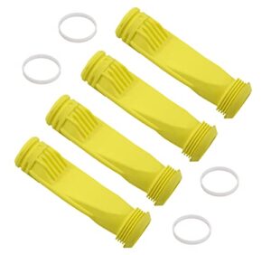 atie g3, g3 pro pool cleaner long life diaphragm w69698 with retaining ring w81600 replacement for zodiac baracuda g3, g3 pro, g4 pool cleaner diaphragm w69698 (4 pack)