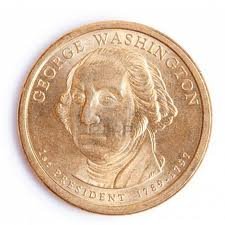 2007 george washington presidential $1 coin - first president, 1789-1797