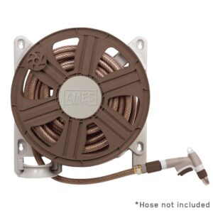 AMES 2388340 ReelEasy Side Mount Reel, 100-Foot Hose Capacity