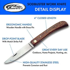 SZCO Supplies Sodbuster Work Knife