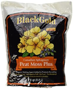sun gro horticulture black gold peat moss plus