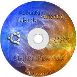 Ubuntu Linux 12.04 Three Pack - Ubuntu 12.04, Kubuntu 12.04, and Lubuntu 12.04 on One DVD