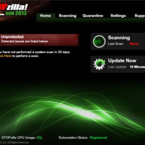 Stopzilla AVM 2013 [Anti-Virus, Anti-Malware, Anti-Spyware]