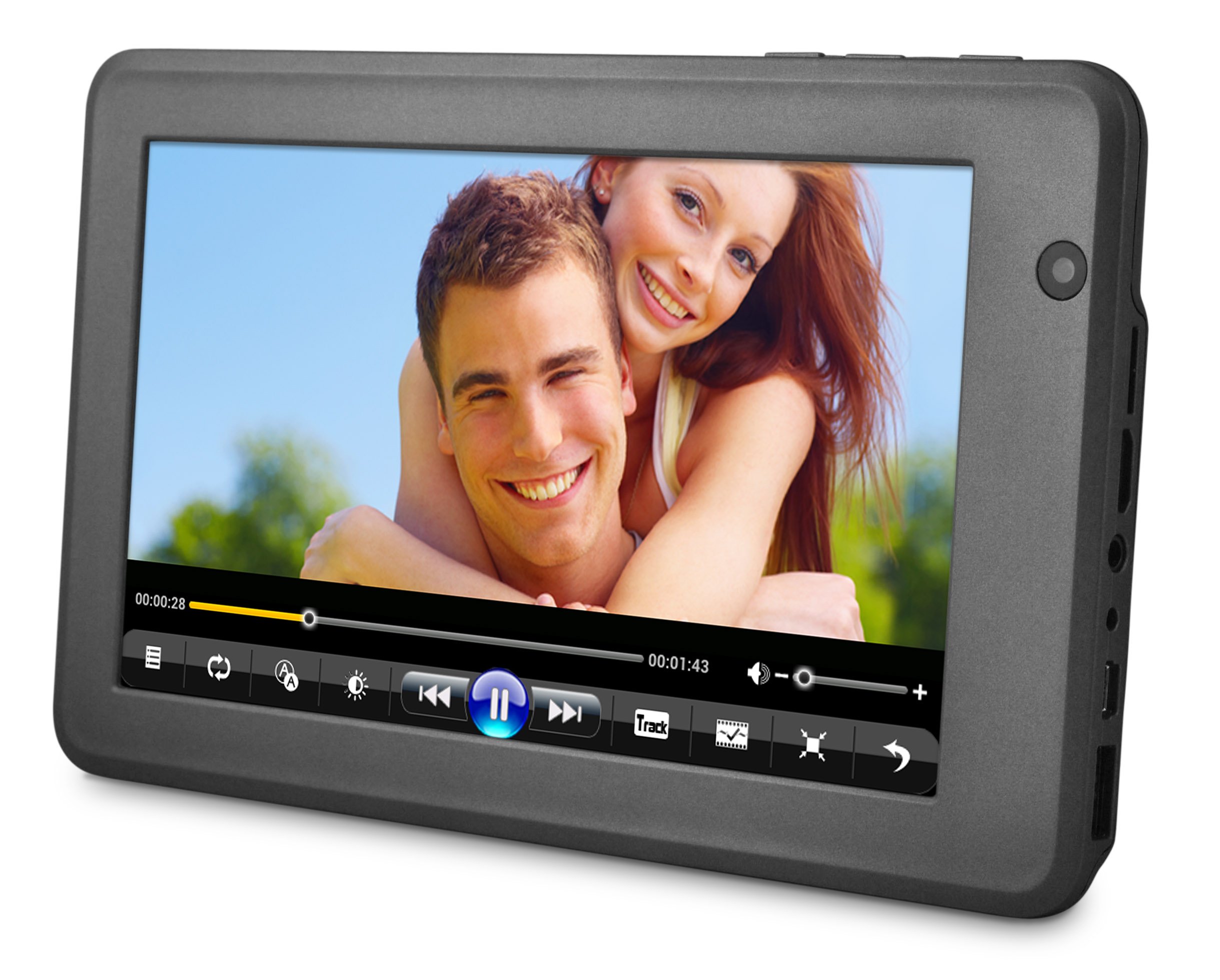 Ematic eGlide Steal 4GB 7" Capacitive Touch Screen Android Tablet - EGS001G