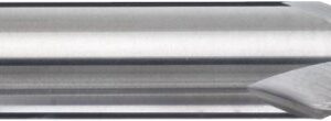 YG-1 - 50558 E5014 Carbide Ball Nose End Mill, Long Reach, Uncoated (Bright) Finish, 30 Deg Helix, 2 Flutes, 2.25" Overall Length, 0.125" Cutting Diameter, 0.125" Shank Diameter