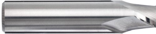 YG-1 - 50558 E5014 Carbide Ball Nose End Mill, Long Reach, Uncoated (Bright) Finish, 30 Deg Helix, 2 Flutes, 2.25" Overall Length, 0.125" Cutting Diameter, 0.125" Shank Diameter