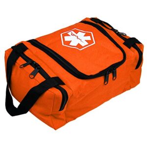 Dixie EMS First Responder Fully Stocked Trauma First Aid Kit – Orange