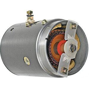 db electrical lpl0013 snow plow motor compatible with/replacement for boss snow plow/skidmore equipment/js barnes pump motor slotted shaft 12volt, cw/w-8958 / hyd1563 / 46-2432, 46-3564, 46-812