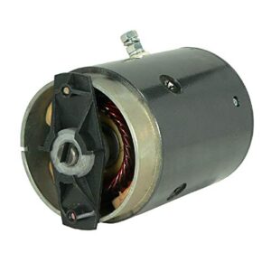 DB Electrical LPL0013 Snow Plow Motor Compatible with/Replacement for Boss Snow Plow/Skidmore Equipment/JS Barnes Pump Motor Slotted Shaft 12Volt, CW/W-8958 / HYD1563 / 46-2432, 46-3564, 46-812