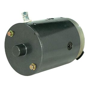 DB Electrical LPL0013 Snow Plow Motor Compatible with/Replacement for Boss Snow Plow/Skidmore Equipment/JS Barnes Pump Motor Slotted Shaft 12Volt, CW/W-8958 / HYD1563 / 46-2432, 46-3564, 46-812